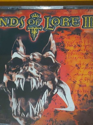 Lands of Lore 3 for PC like new with 4 discs