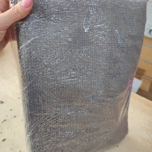 Balcony Fence Fabric new, 0.9×3 m, gray, HDPE