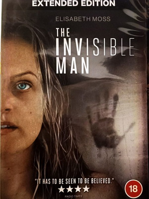 DVD The Invisible Man used thriller movie with Elisabeth Moss, English subtitles