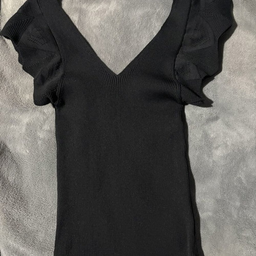 Black women's blouse used, size S