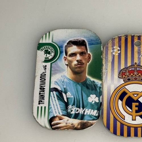 Football caps used, collectible 2013-16