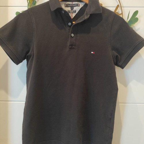 Tommy Hilfiger polo shirt like new, black, size XS