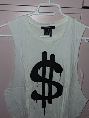 Forever 21 μπλουζακι τοπ large