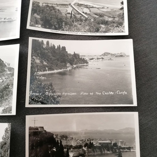 Corfu postcards used, set of 8