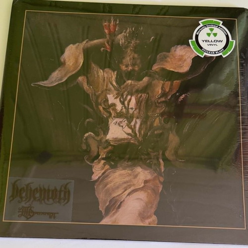 Behemoth The Satanist 2LP sealed, yellow vinyl, like new