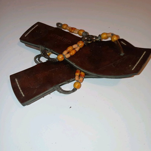 MITSUKO sandals used size 38 brown