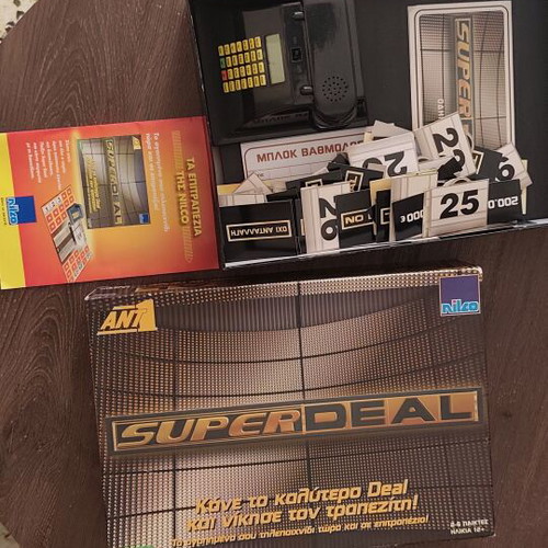 Super Deal board game used, family fun, rare