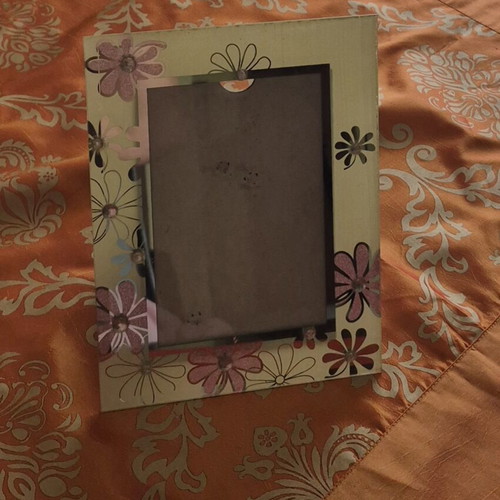 Glass photo frame 21x16 used