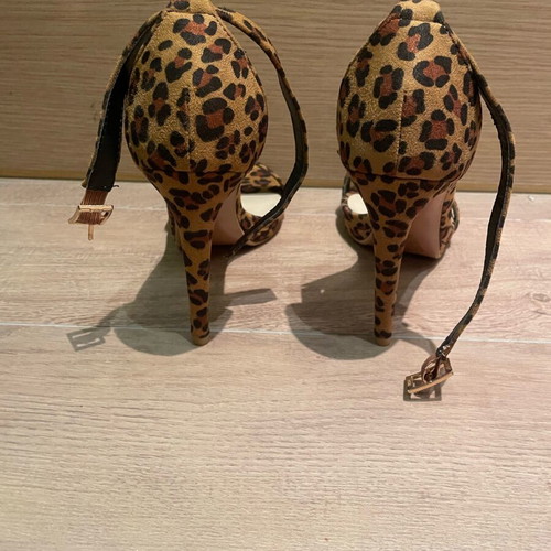 Bozikis Leopard Print Women's High Heels New Size 39