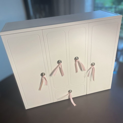 Our Generation wooden wardrobe set like new