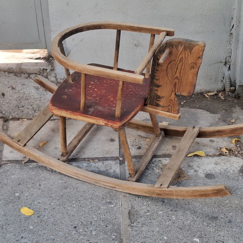 Vintage παιδικό κουνιστό αλογάκι μεταχειρισμένο