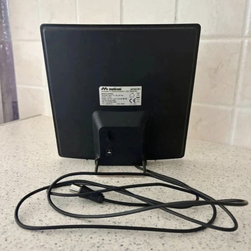 Meliconi AT52 R1 indoor TV antenna with 52dB amplifier and 4G/5G filters