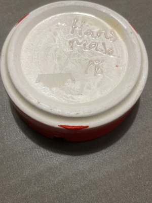 Handmade Painted Ceramic Ashtray new