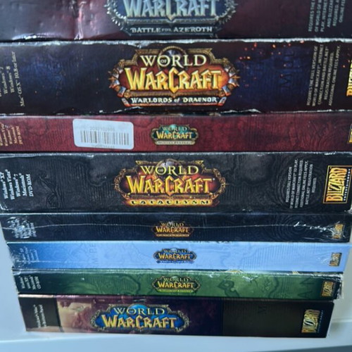 Колекция World of Warcraft от 7 разширения като ново, PC