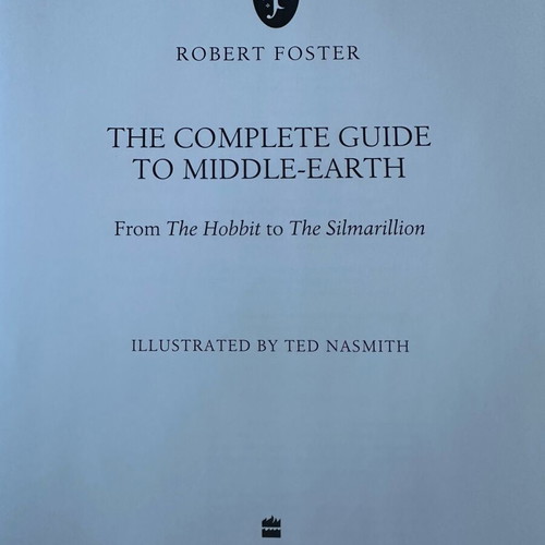 The Complete Guide To Middle-Earth book like new