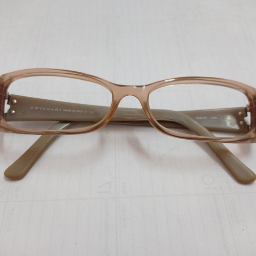 Bvlgari eyeglass frames used, only frame without lenses