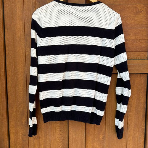 Maison Scotch striped vest like new, size L, cotton