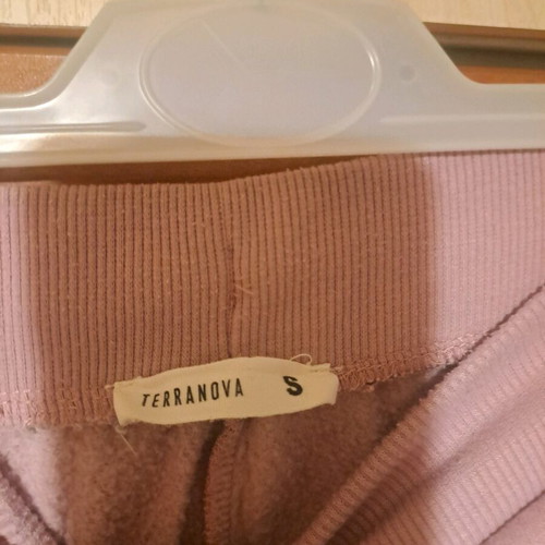 Sweatshirt tracksuit like new, soft pink, size S