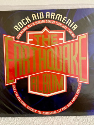 Rock Aid Armenia The Earthquake Album LP vinyl record new