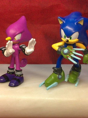 Sonic Prime SEGA figures like new, set of 4 pieces