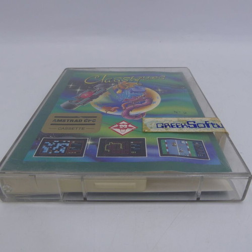 Classiques N2 Amstrad CPC Cassette used Greek software