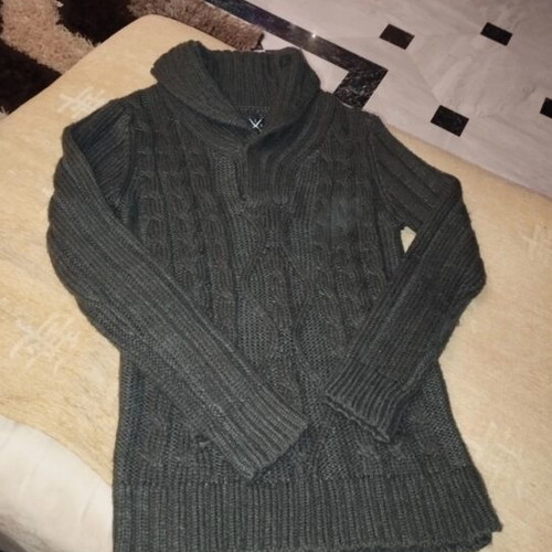 Abrand Jeans men's knitted sweater M, like new, gray