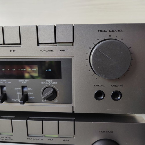 Akai 110 Audio Stack used, amplifier AM-U110, tape deck CS-F110, tuner AT-K110