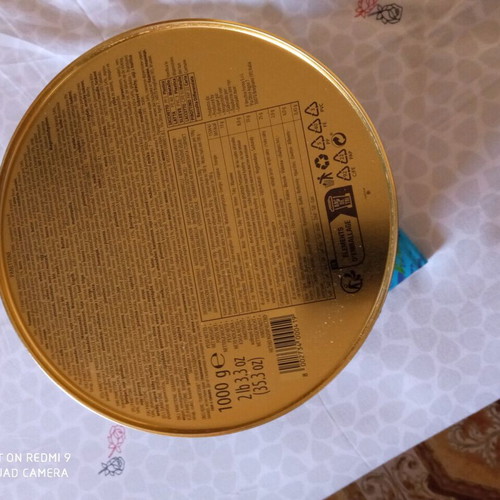 Tin box like new decorated for biscuits