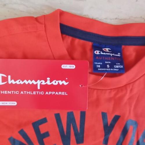 Champion Kids T-shirt New Orange