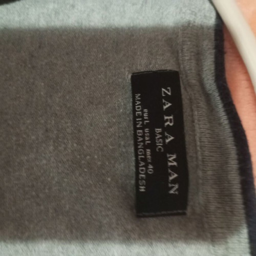 Zara men's cardigan like new, gray, size M