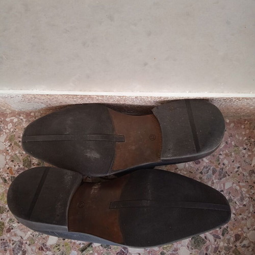 Men's shoes used size 43 black scarponi