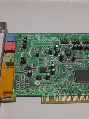 Κάρτα ήχου Creative Sound Blaster PCI (CT-4810) μεταχειρισμένη, retro