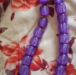 Purple Komboloi worry beads like new