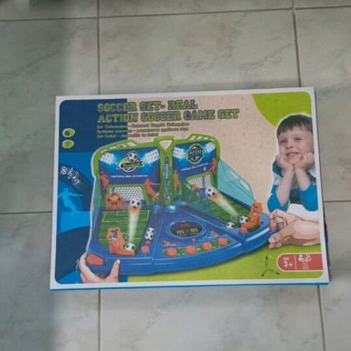 Soccer Set Real Action Soccer Game Set like new