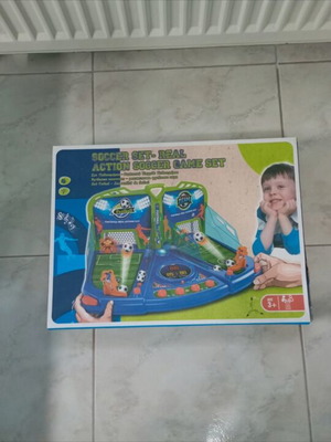 Soccer Set Real Action Soccer Game Set like new