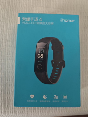 Honor Band 4 smartwatch like new with fitness tracking and heart rate monitor