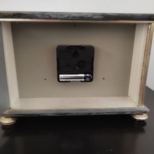 Dugena Quartz Decorative Table Clock with Marble
