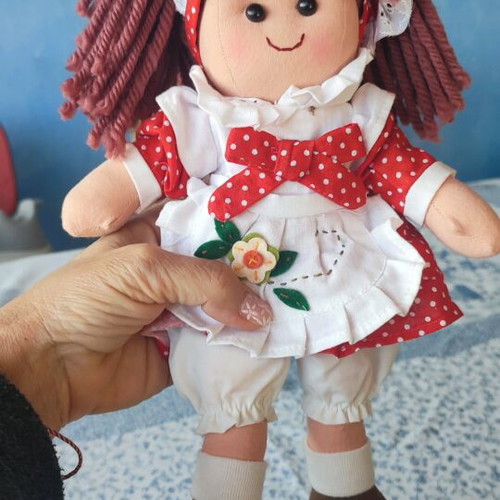 Handmade doll bought in Italy, new