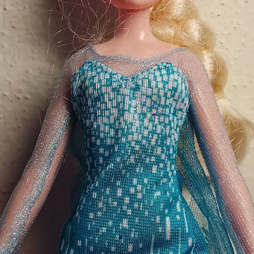 Elsa doll used
