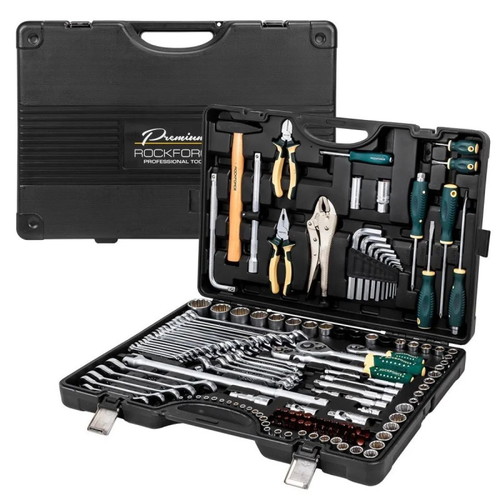 Rockforce Premium socket wrench set new, 142 pieces