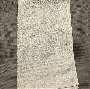 Λευκή πετσέτα 50*100