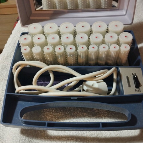 Electric hair roller device used
