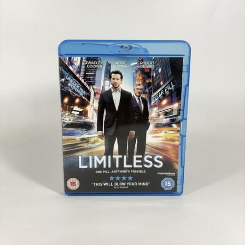 Limitless Blu-ray like new with English subtitles