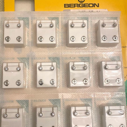 Bergeon Ear Piercing Earrings Steel Sterilized Pack of 60 Pairs