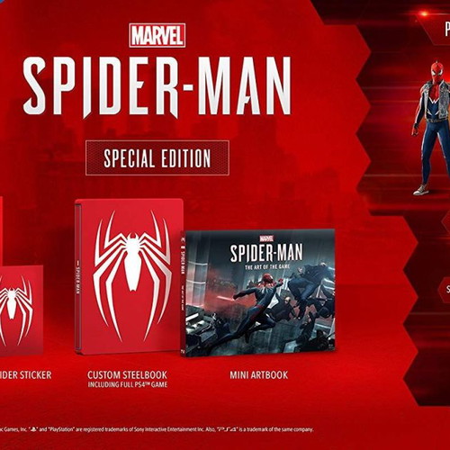 Marvel's Spider-Man Special Edition για PS4 PS5 ολοκαίνουριο