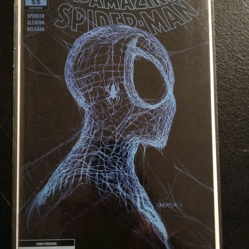 The Amazing Spider-Man #55 3rd print blue variant like new