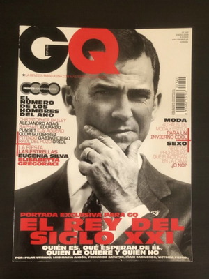Списание GQ Испанско № 140 като ново януари 2009
