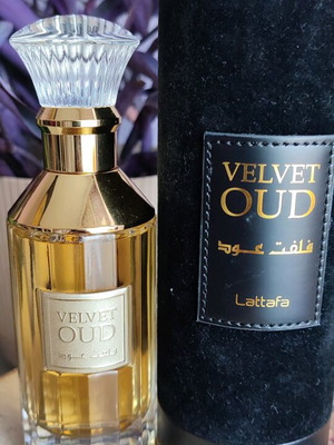 Velvet Oud Lattafa 100 ml perfume new