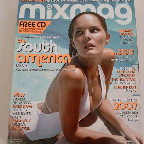 Mixmag magazines like new, pack of 6 with electronic music CDs