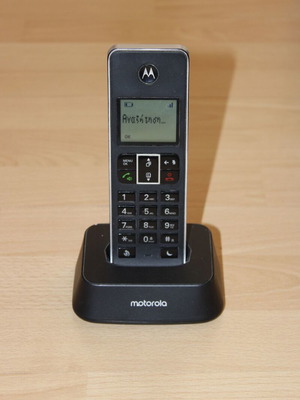 Ασύρματο Τηλέφωνο Motorola IT.5.1.X σαν καινούργιο, μαύρο